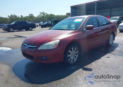 2007 Honda Accord 3.0 Ex from USA, damaged, VIN 1HGCM66507A024196